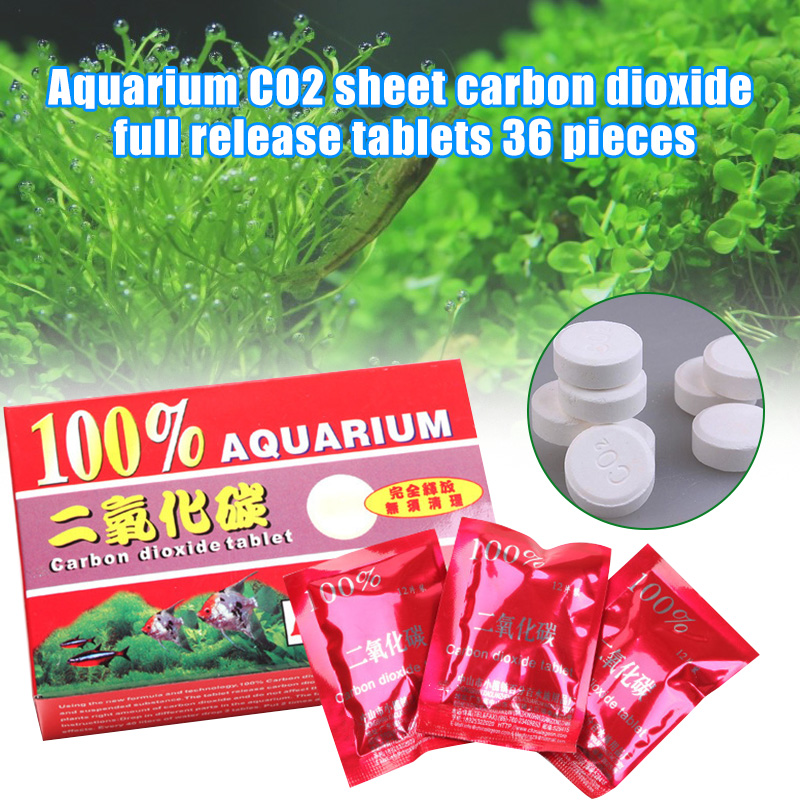 Co2 Diffuser Planted - Aquarium Co2 Tablet Carbon Dioxide Supplements