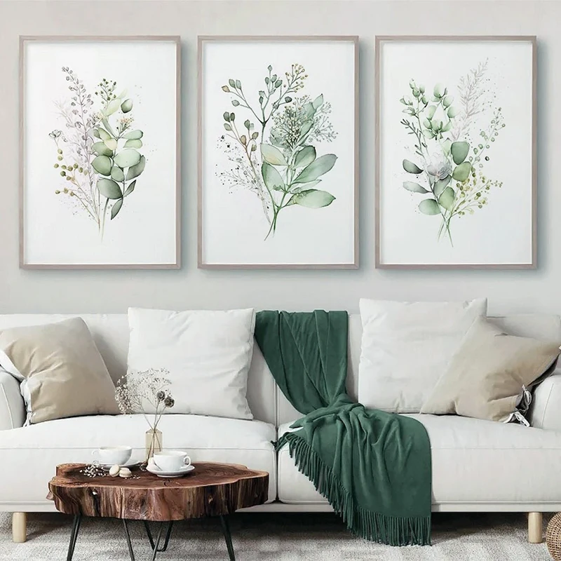 Live Plant Fertilizer - Modern Nordic Classic Simplicity Plant Art