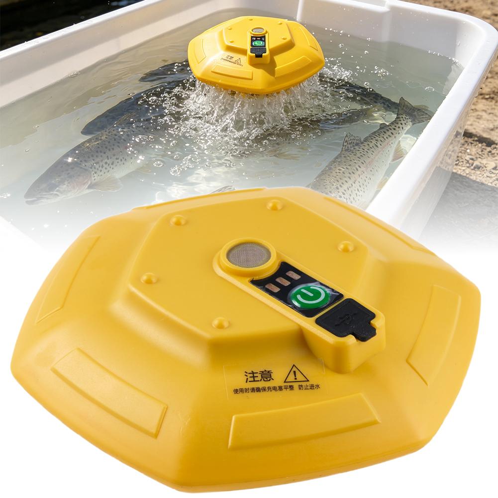 Aquarium Fish Buy - Portable Floating Fish Tank Oxygen Pump,
