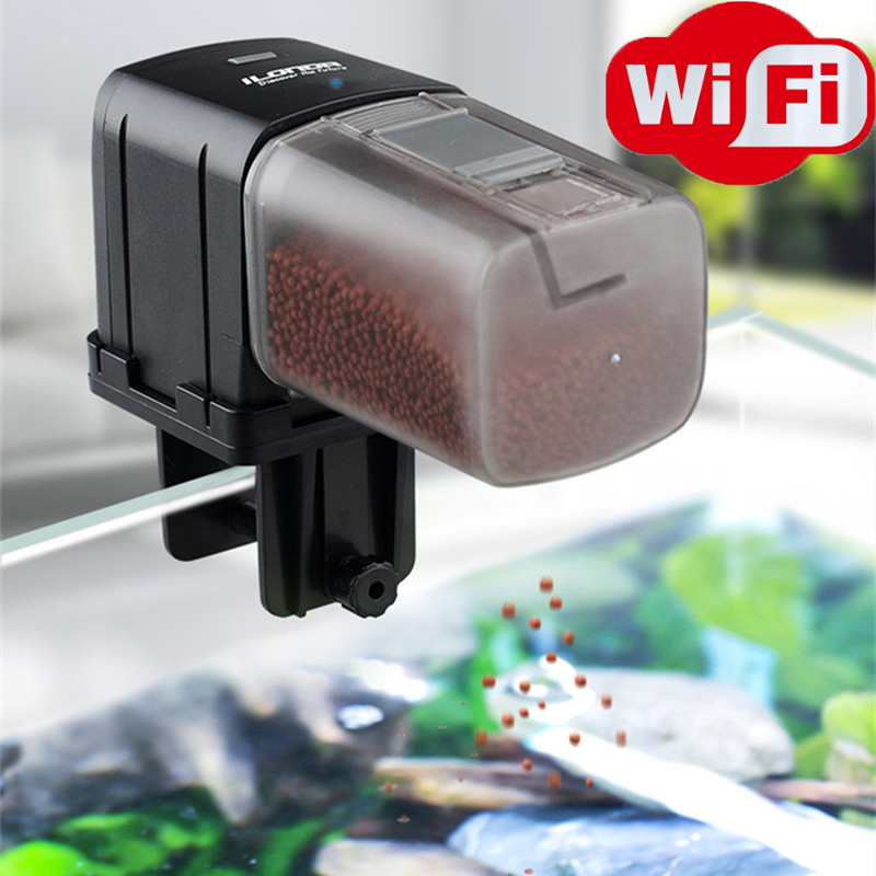 Aquarium Fish Holiday Food - Smart WiFi Fish Feeder Remote Control