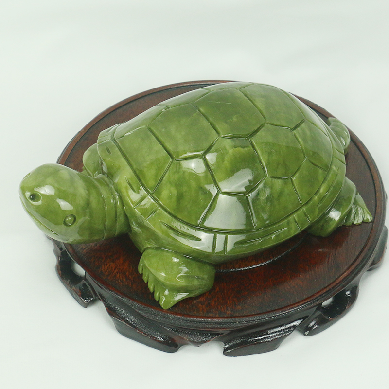 Natural Jade/turtle Sculpture/ - Aquarium Fish Only recension och pris