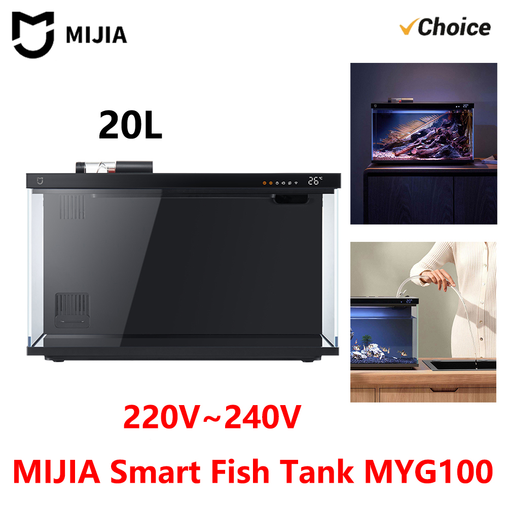 NEW MIJIA Smart Fish Tank Work - Aquarium Fish App recension och pris
