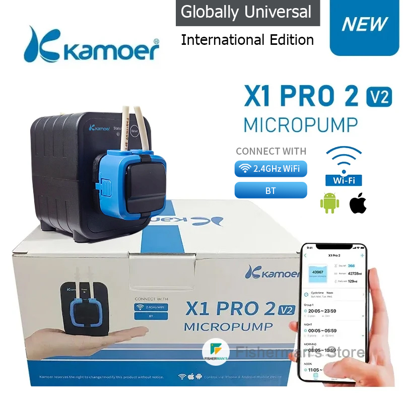 Kamoer X1 PRO 2 V2 WiFi Blueto - Aquarium Fish App recension och pris