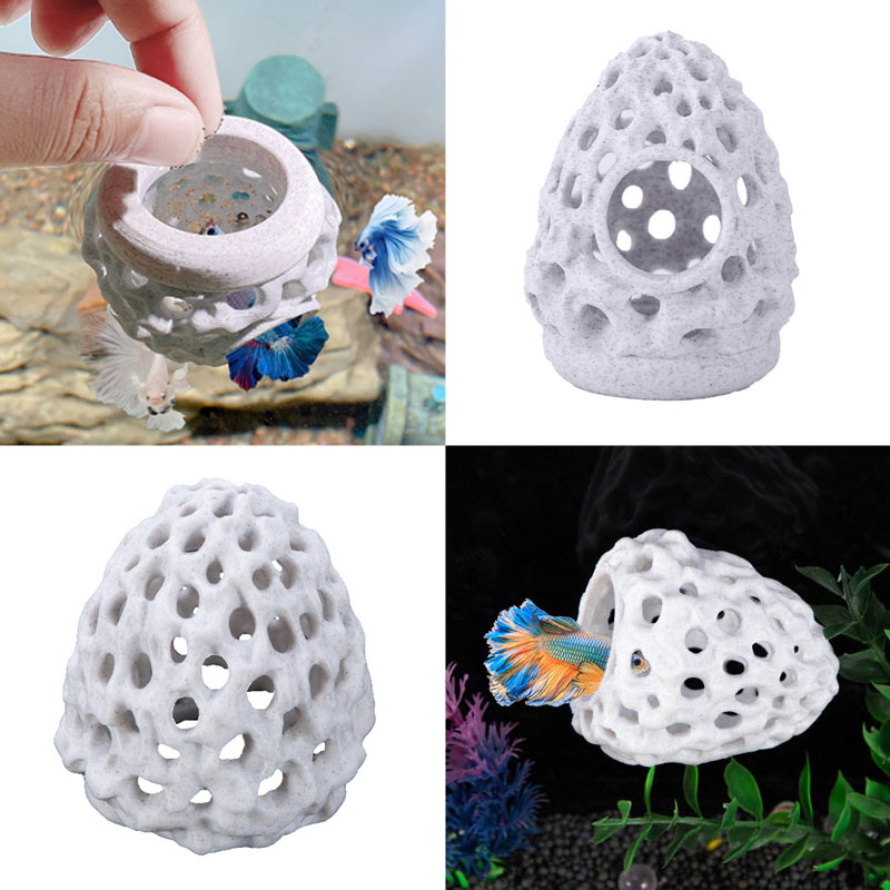 1PC Aquarium shrimp house Cave - Aquarium Fish Hiding Spot recension och pris