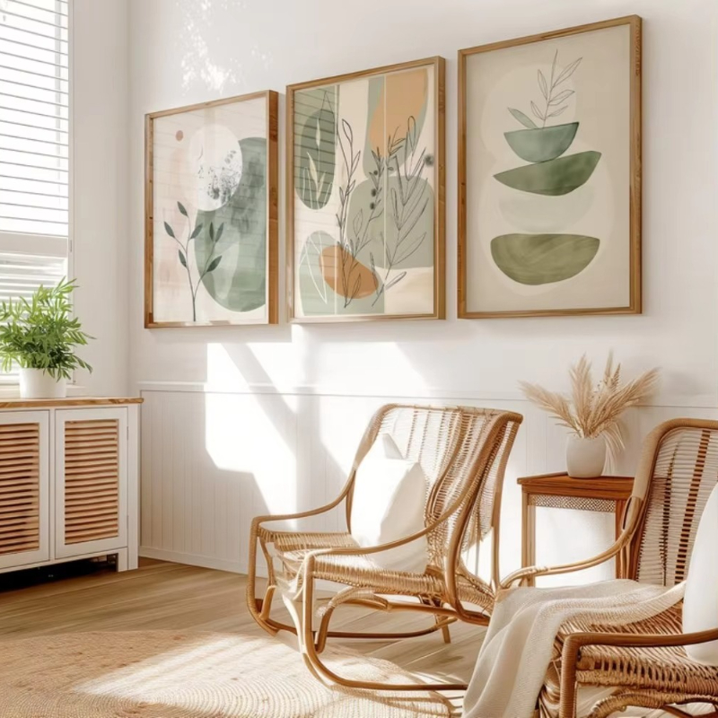 3pcs Flower Plant Art Canvas P - Live Plant Fertilizer recension och pris