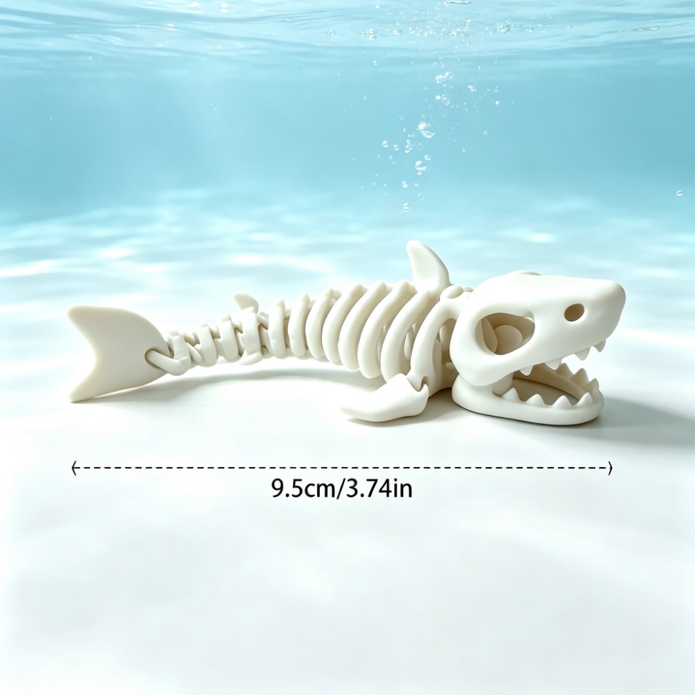 Shark Skeleton Aquarium Decor  - Aquarium Fish Only recension och pris