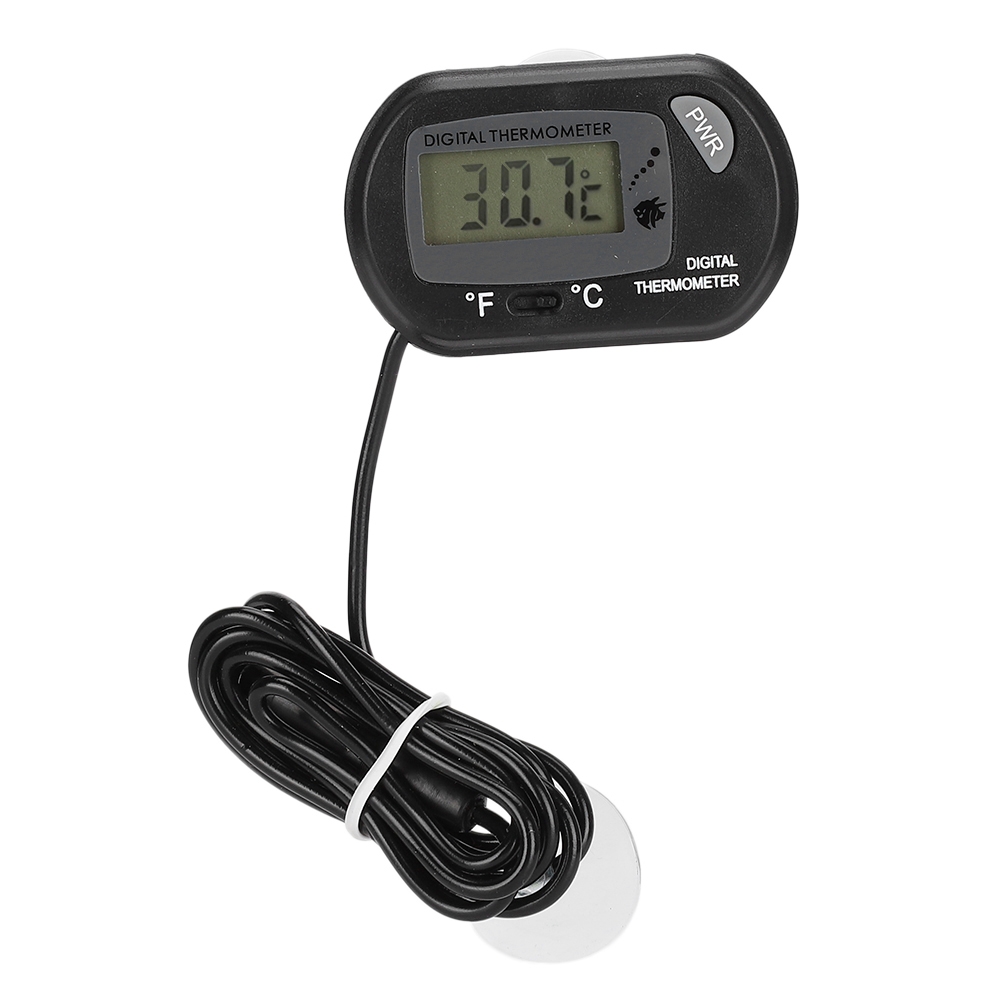 Digital LCD Sensor Aquarium Wa - Aquarium Fish Yellow And Black recension och pris