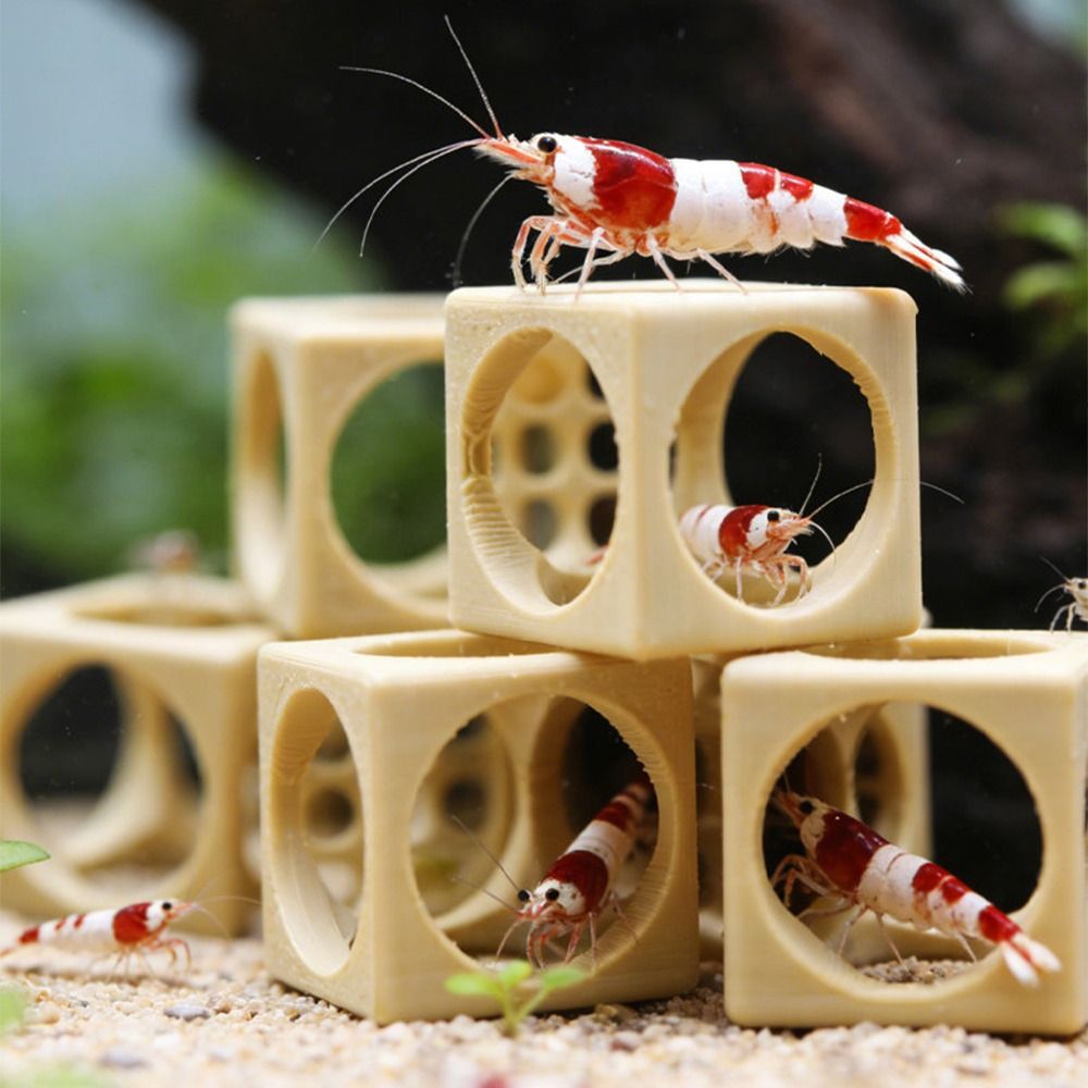 Geometric 3D Printed Aquarium  - Aquarium Fish Hiding Spot recension och pris