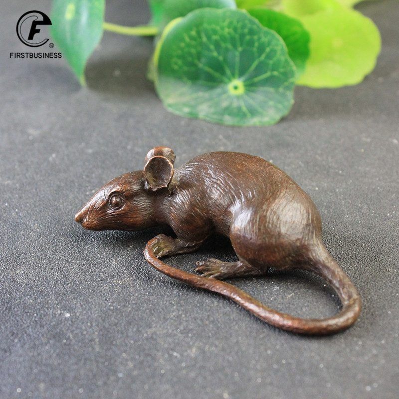 Heavy Brass BIG Rat Mouse Figu - Aquarium Fish Only recension och pris