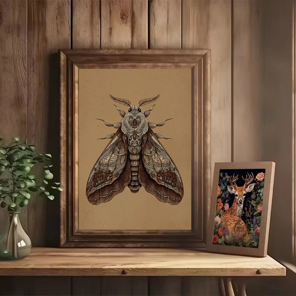 1pcs Frameless Retro Insect Mo - Live Plant Fertilizer recension och pris