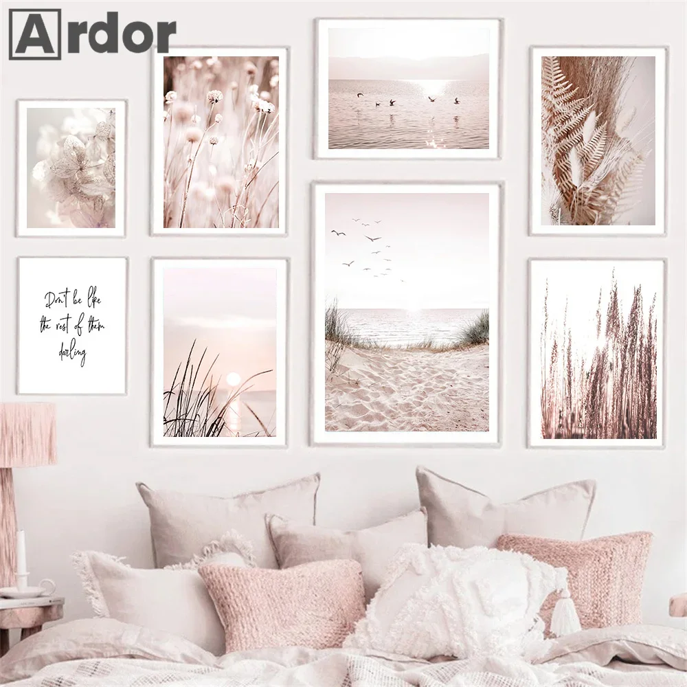 Beige Pink Landscape Posters P - Live Plant Fertilizer recension och pris