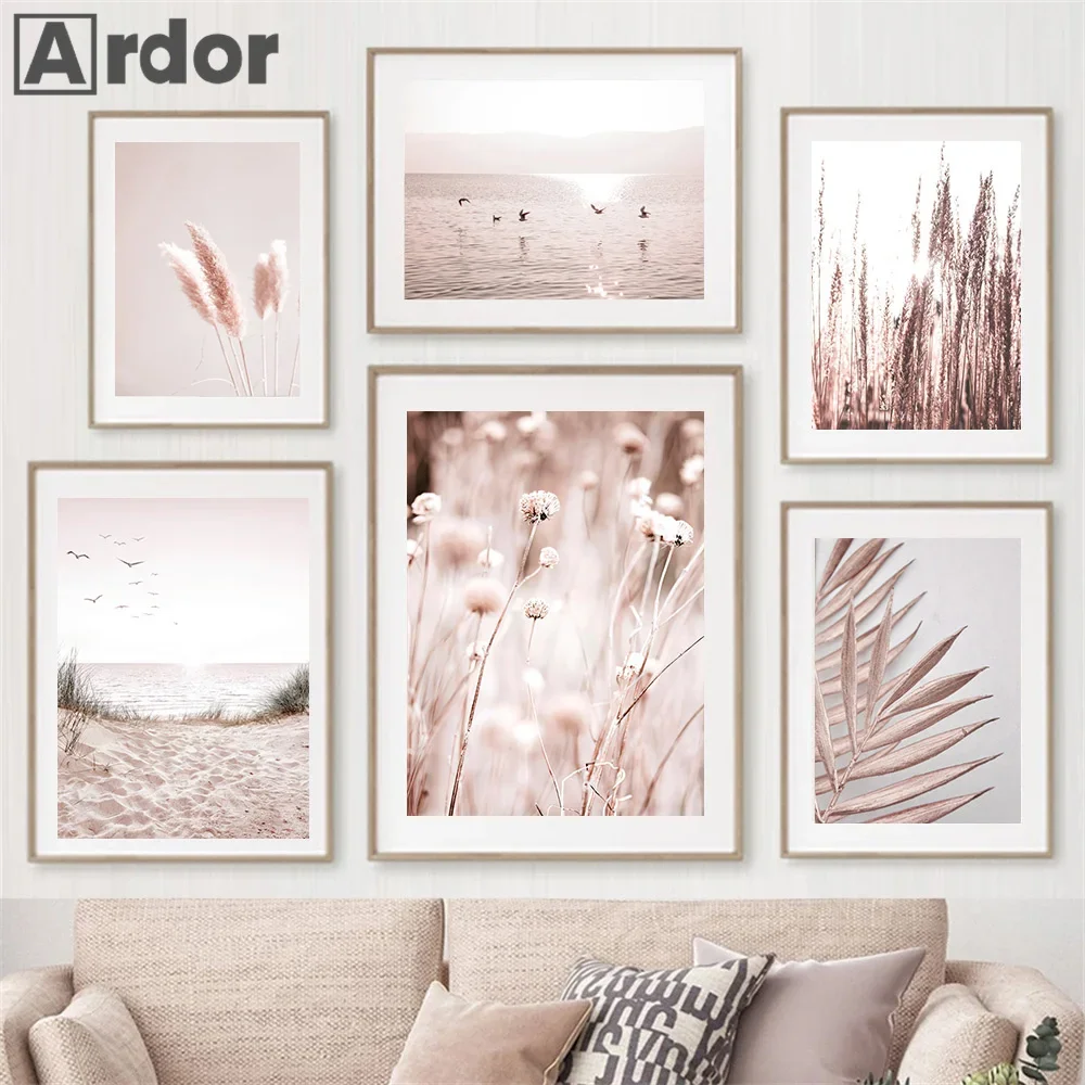 Beige Pink Landscape Posters P - Live Plant Fertilizer recension och pris
