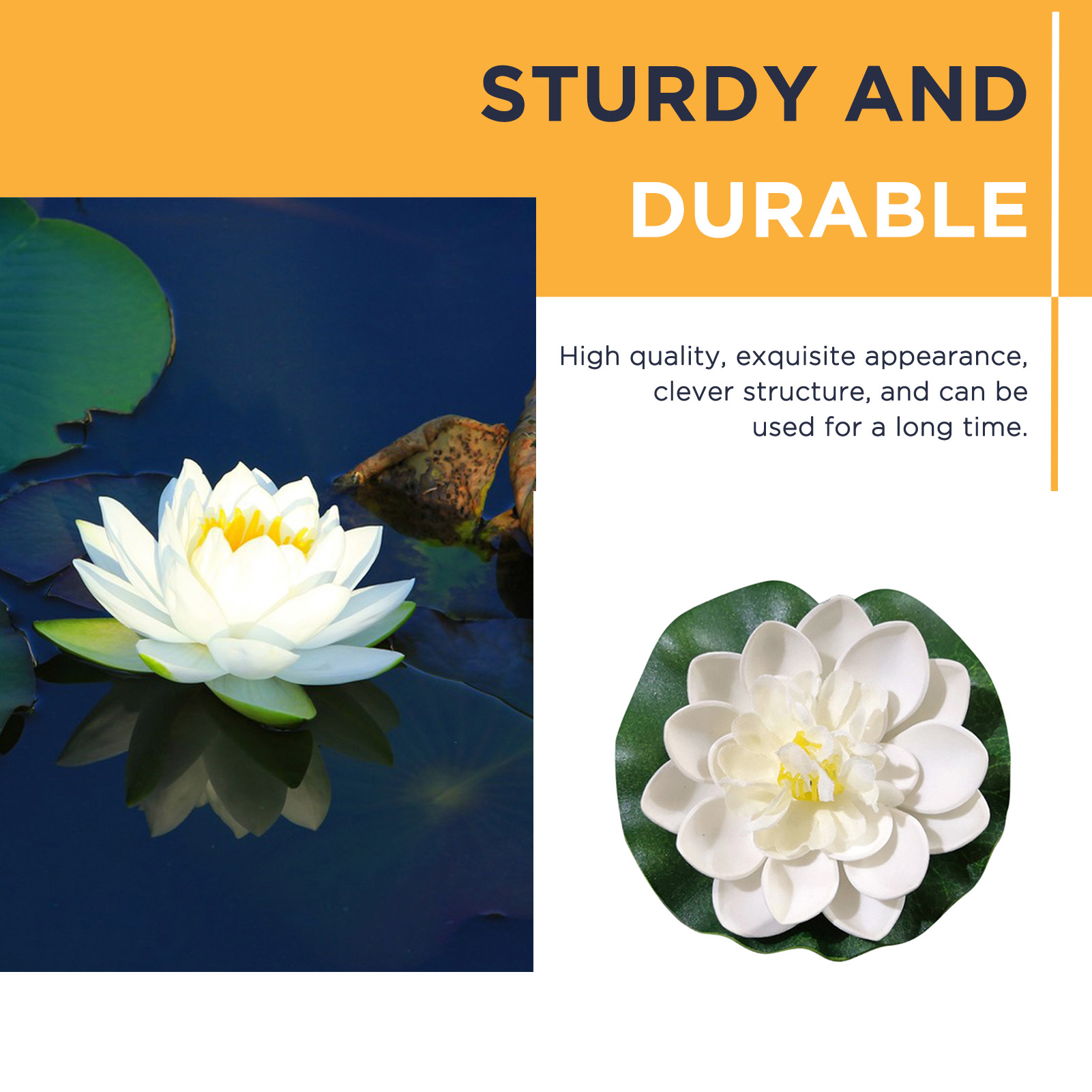 5pcs/set 10cm Artificial Lotus - Aquarium Fish Only recension och pris