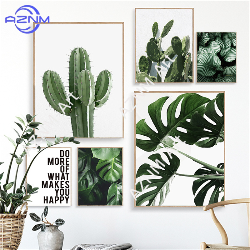 Green Plant Painting Monstera  - Live Plant Fertilizer recension och pris