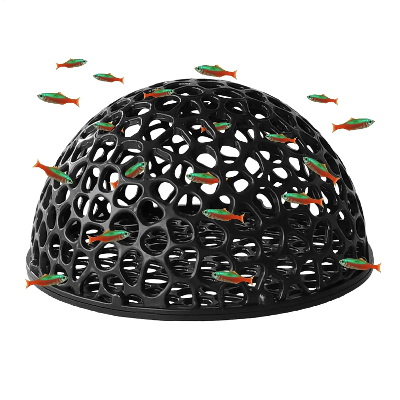 Aquarium shrimp house Cave Min - Aquarium Fish Hiding Spot recension och pris