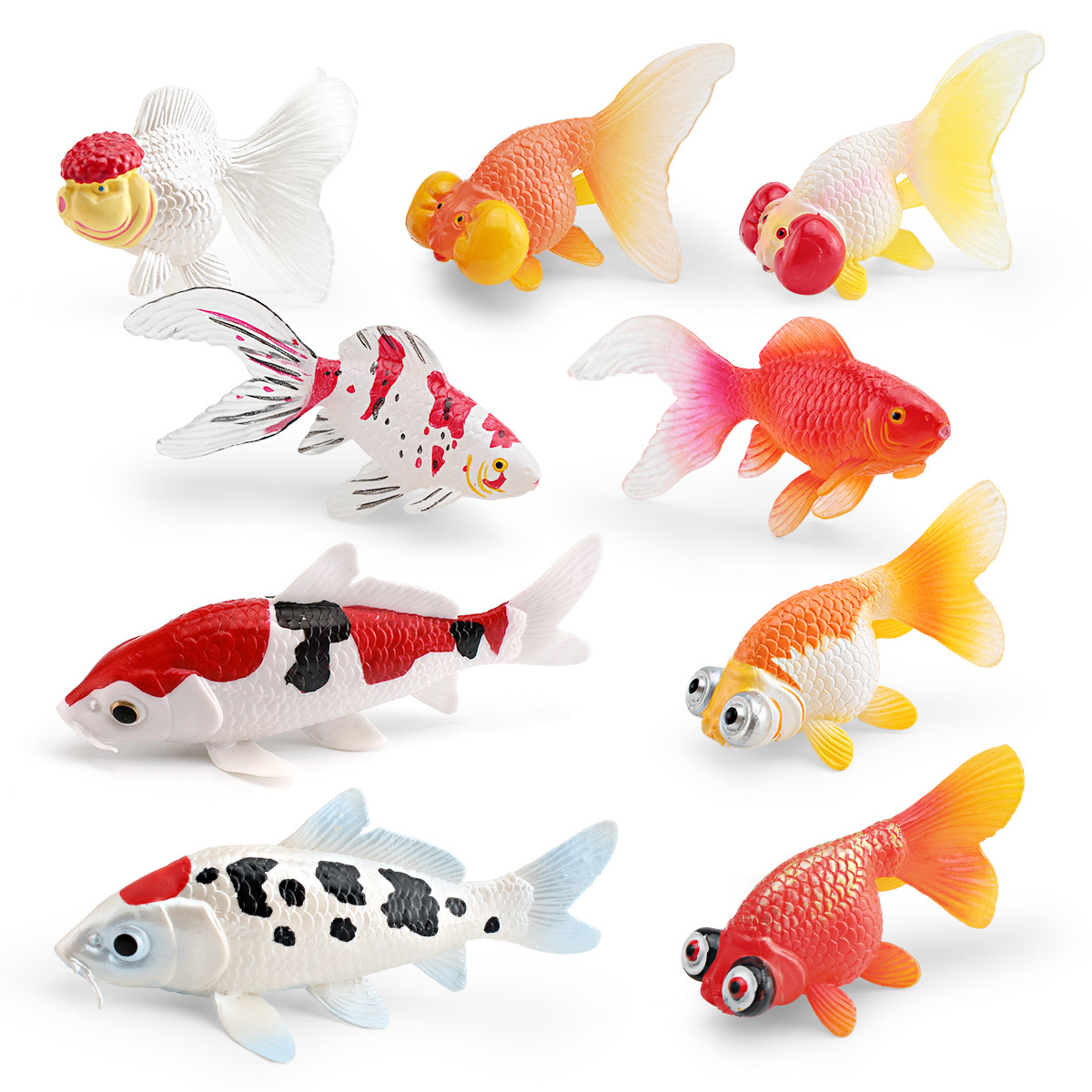 Colorful Lifelike Plastic Gold - Aquarium Fish Reviews recension och pris