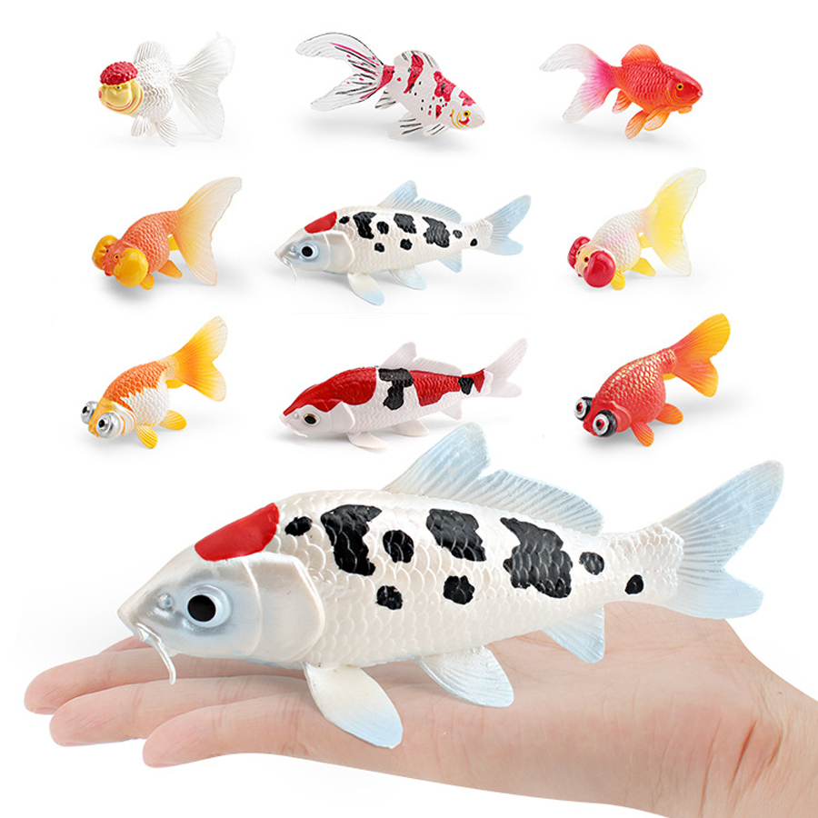 Colorful Lifelike Plastic Gold - Aquarium Fish Reviews recension och pris