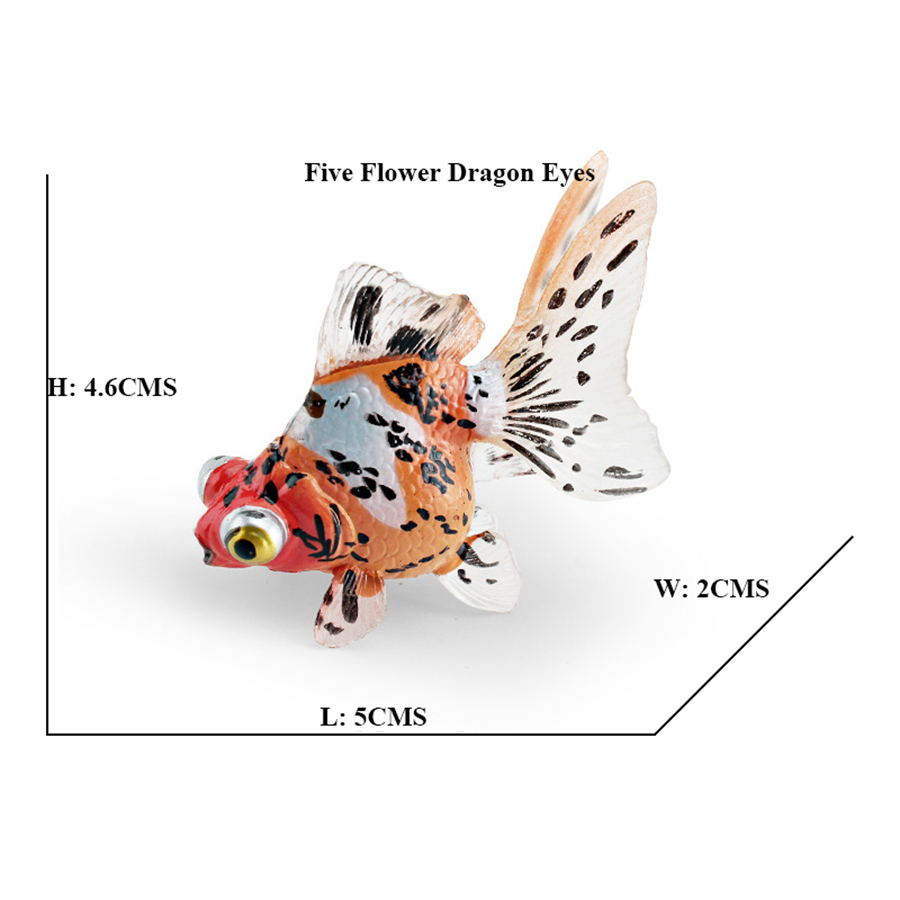 Colorful Lifelike Plastic Gold - Aquarium Fish Reviews recension och pris