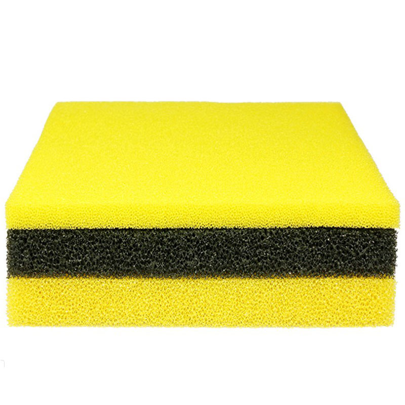 50cmx50cmx2cm Filtration Foam  - Aquarium Fish Yellow And Black recension och pris