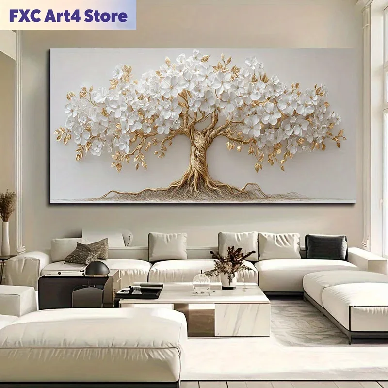 Frameless Large White Flower N - Live Plant Fertilizer recension och pris