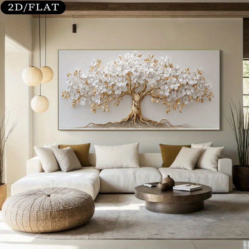 Frameless Large White Flower N - Live Plant Fertilizer recension och pris