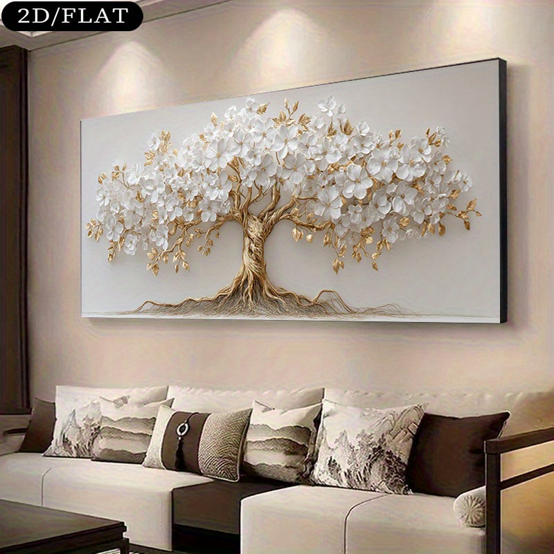 Frameless Large White Flower N - Live Plant Fertilizer recension och pris
