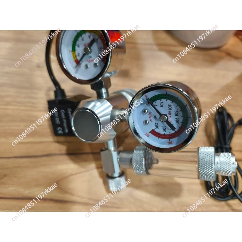CO2 Regulator Dual Gauge Solen - Co2 Diffuser Planted recension och pris