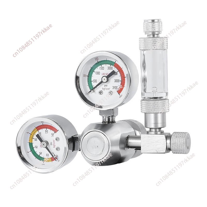 CO2 Regulator Dual Gauge Solen - Co2 Diffuser Planted recension och pris