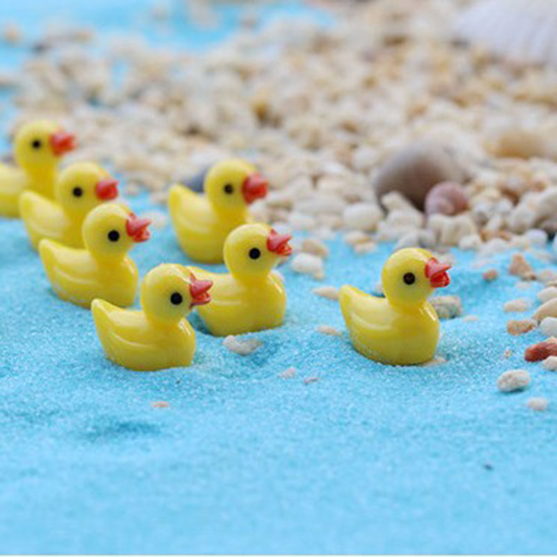 Cute Mini Yellow Duck Floating - Aquarium Fish Yellow recension och pris