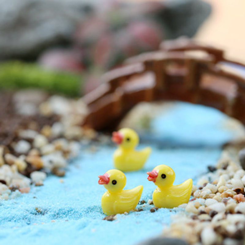 Cute Mini Yellow Duck Floating - Aquarium Fish Yellow recension och pris