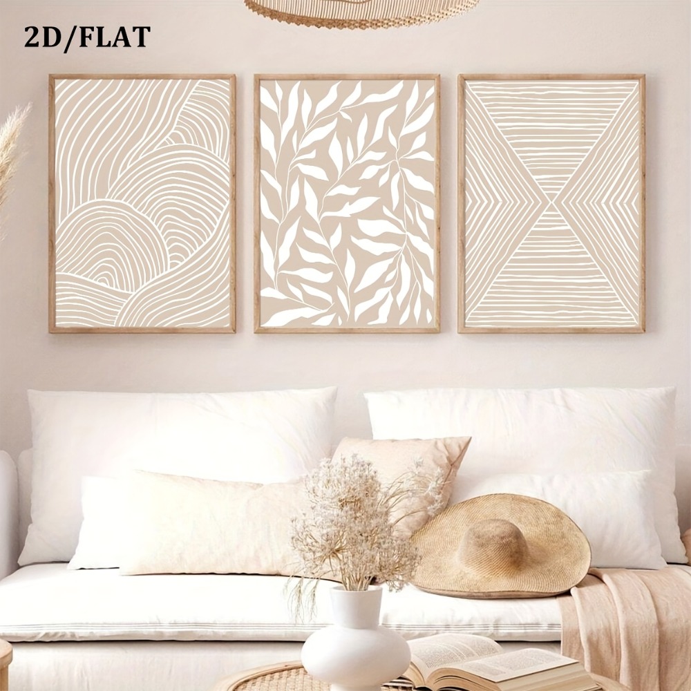 3pcs Frameless,Neutral Beige A - Live Plant Fertilizer recension och pris