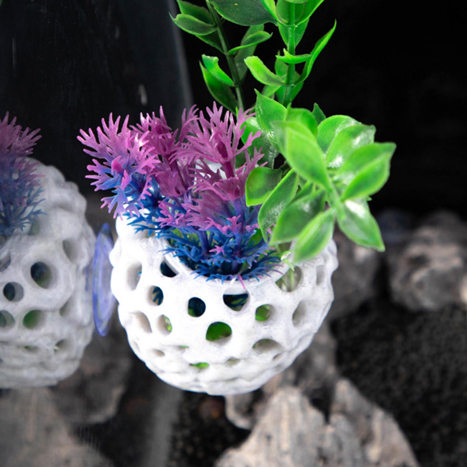 Aquarium shrimp house Cave Min - Aquarium Fish Hiding Spot recension och pris