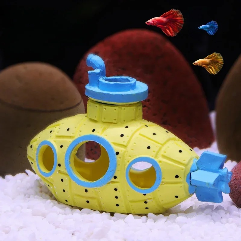 Resin Submarine Ornaments Aqua - Aquarium Fish For Sale Online recension och pris