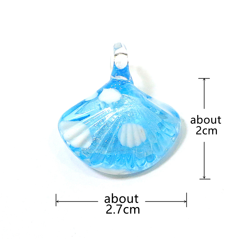 Colorful Mini Sea Shell Charm  - Aquarium Fish Items recension och pris