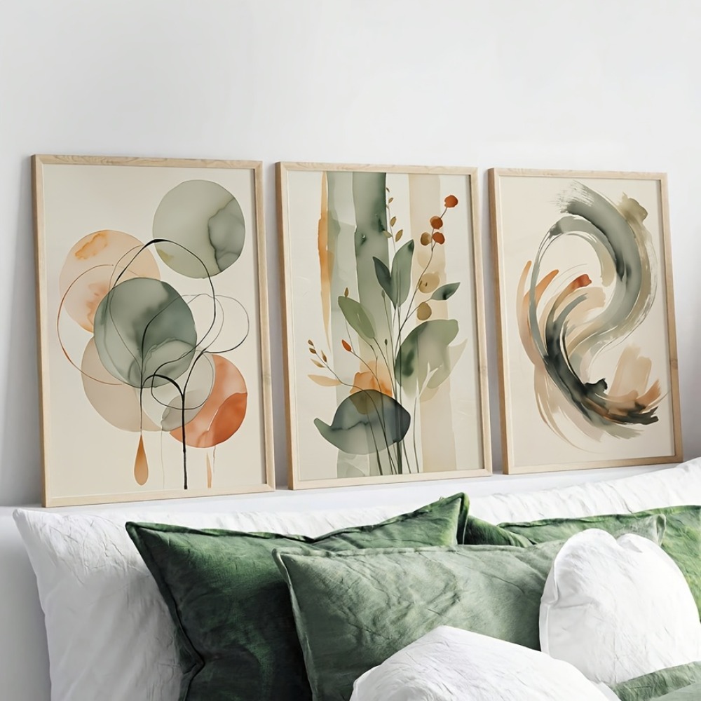 3pcs Frameless,Beige and Sage  - Live Plant Fertilizer recension och pris