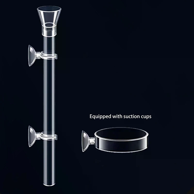 Acrylic Aquarium Feeder Tube D - Aquarium Fish Holiday Food recension och pris