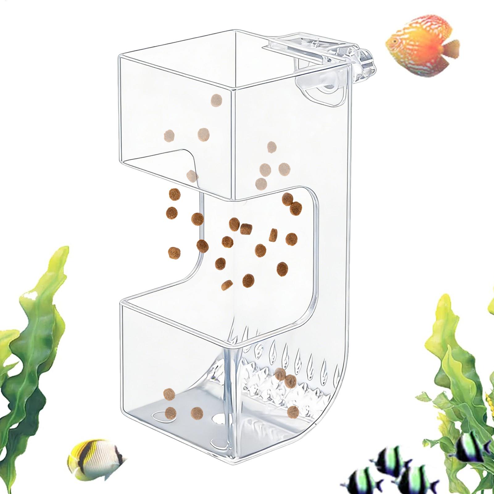 Aquarium Fish Feeder Box Trans - Aquarium Fish Holiday Food recension och pris