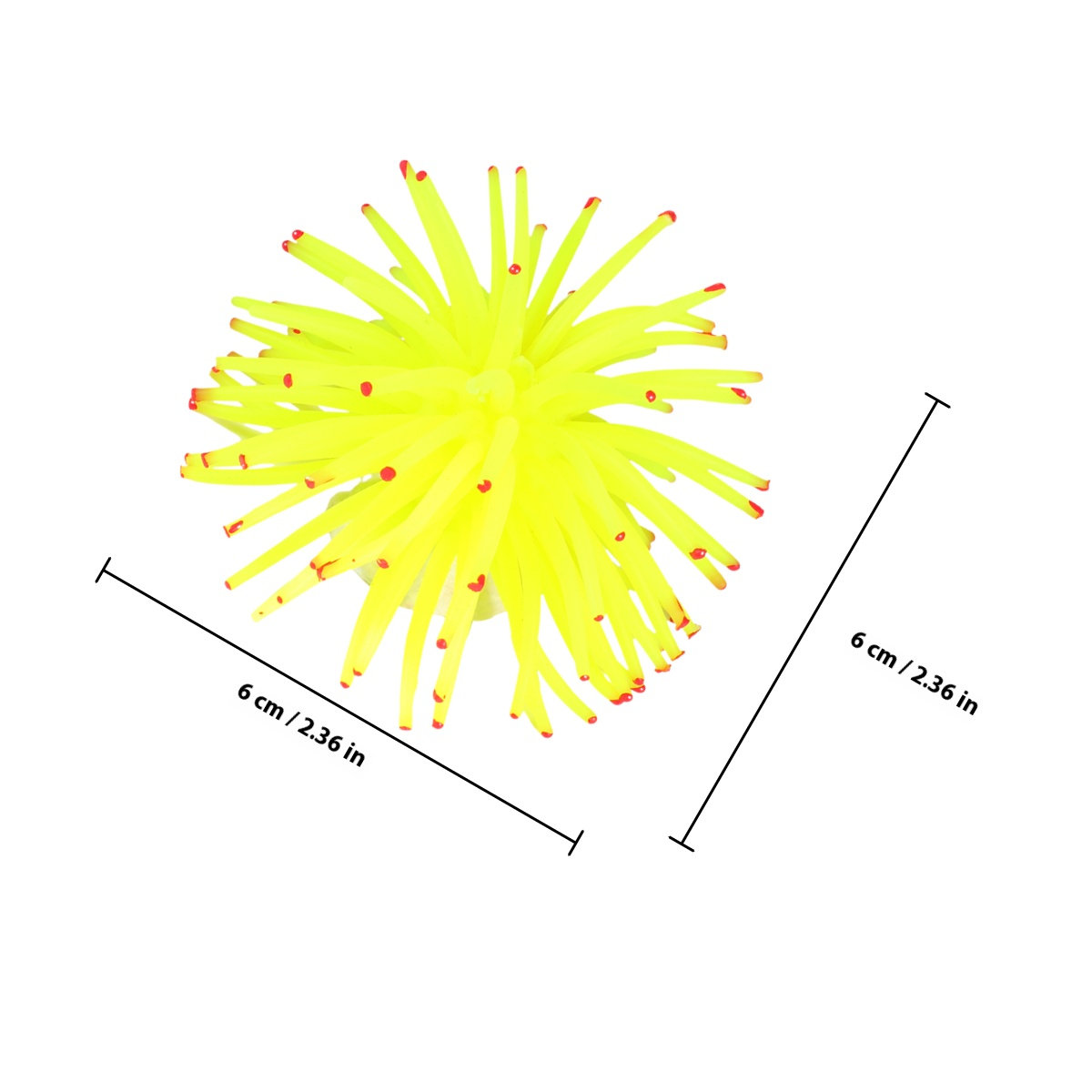 Simulation Sea Urchins Yellow  - Aquarium Fish Yellow recension och pris
